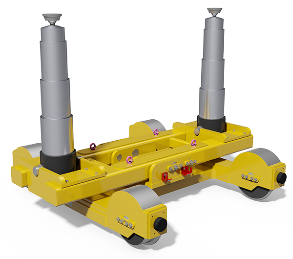 Werkstattdrehgestell mit Hubsysteme