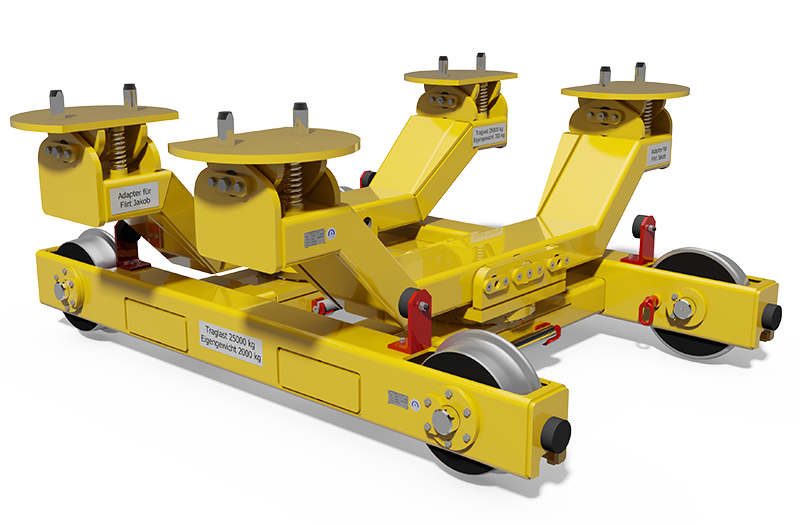 Spezialanfertigung Werkstattdrehgestell mit vier Köpfen