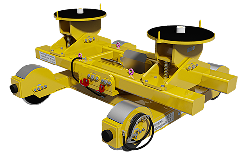 Kopfdrehgestell für Passagierzüge