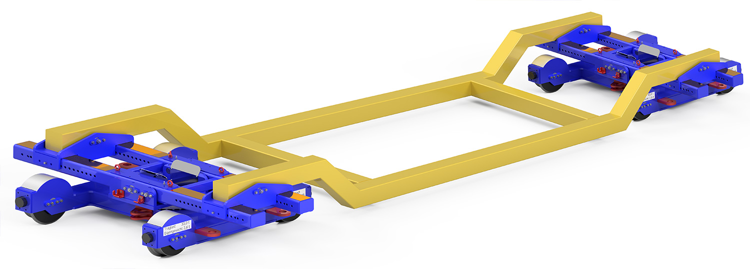 Hilfsgestell Schwanenhalswagen